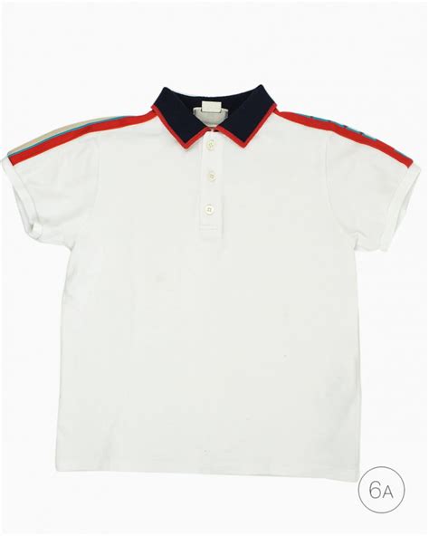 camisa gucci infantil original|authentic Gucci polo shirts.